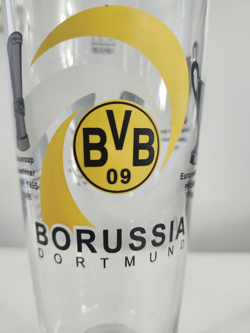 Borussia Dortmund 0.5L Pilsner Glass – Rastal – Trophy Design